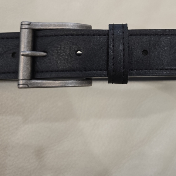 Dickies Men's Genuine Leather Belt Black 1.5" Width 36-39 L - Picture 4 of 5